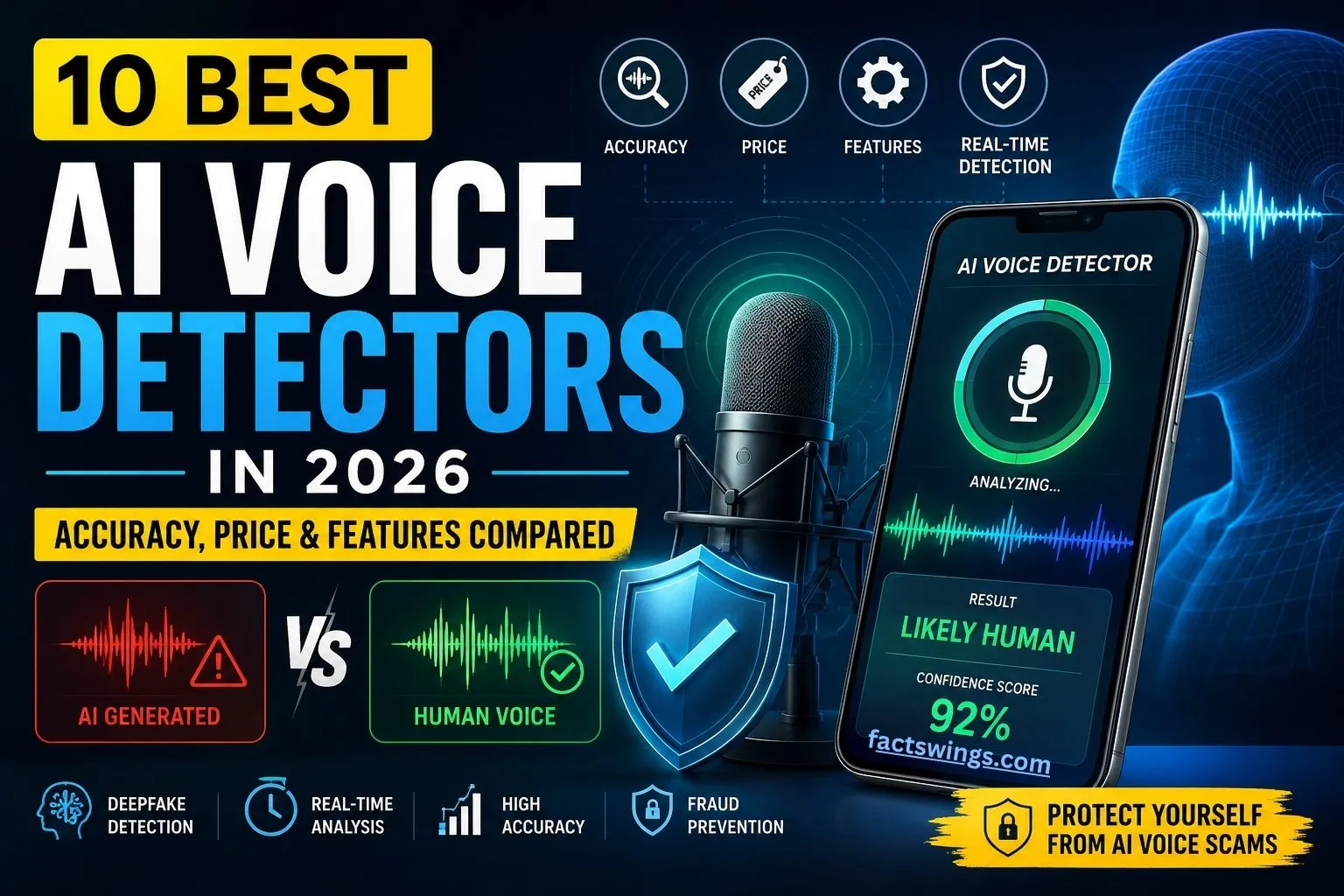 10 Best AI Voice Detectors in 2026: Accuracy, Price & Features Compared ...