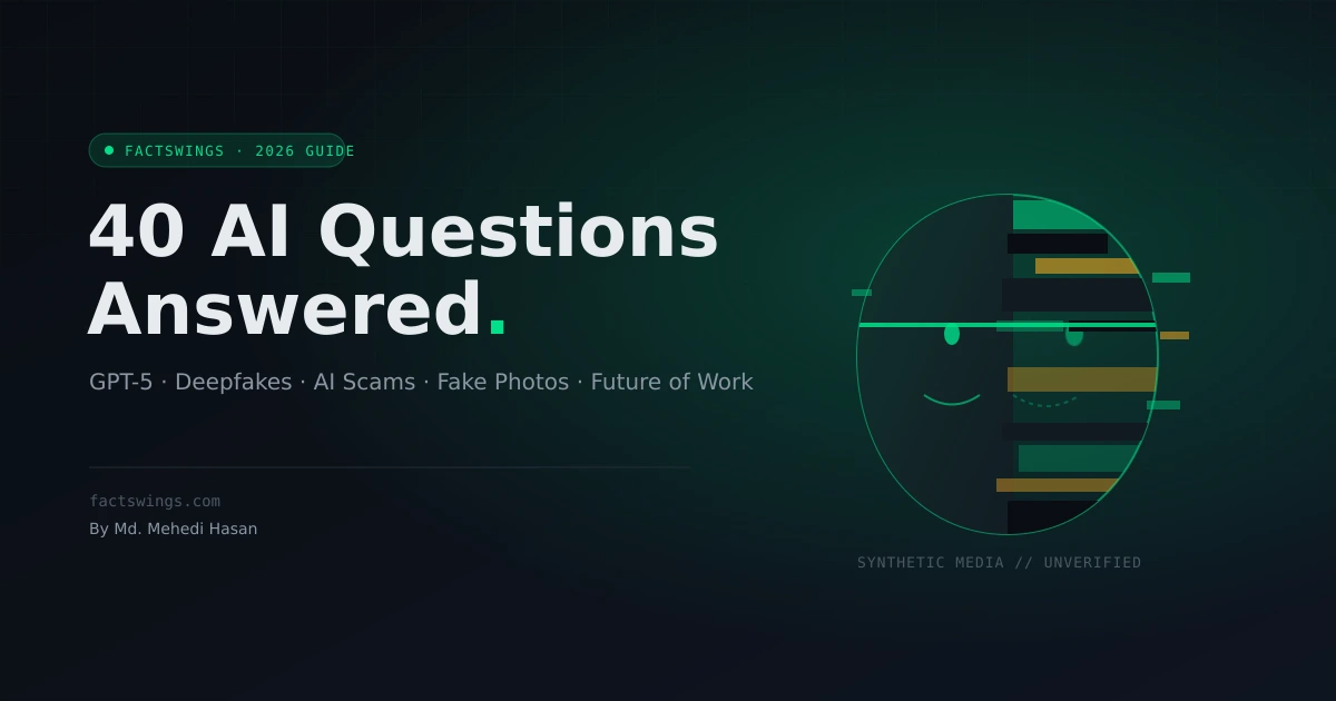 40 Common AI Questions Answered (2026 FAQ Guide) 1 FAQ