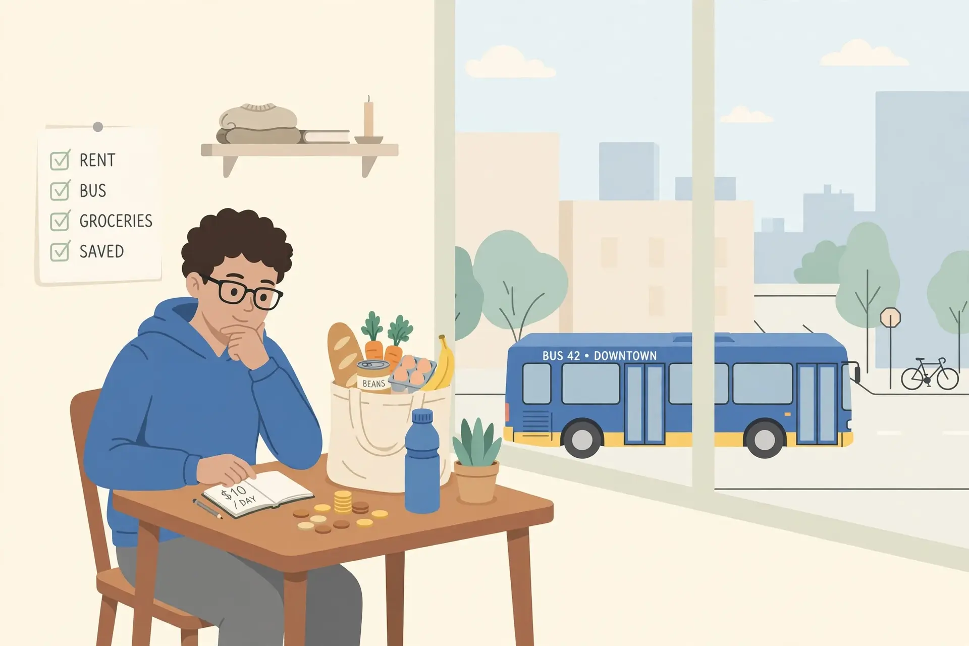 Can You Live on $10 a Day in the U.S.a in 2026? 1 Can you live on $10 a day in the United States in 2026? A visual guide to everyday living costs.